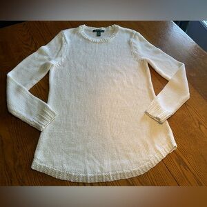 Lauren Ralph Lauren Women’s Sweater White Large